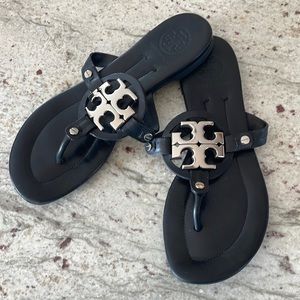 Tory Burch Miller Leather Thong Sandal